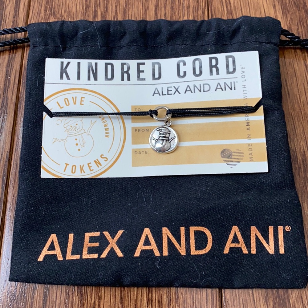 Alex sand Ani Kindred Cord Snowman Bracelet